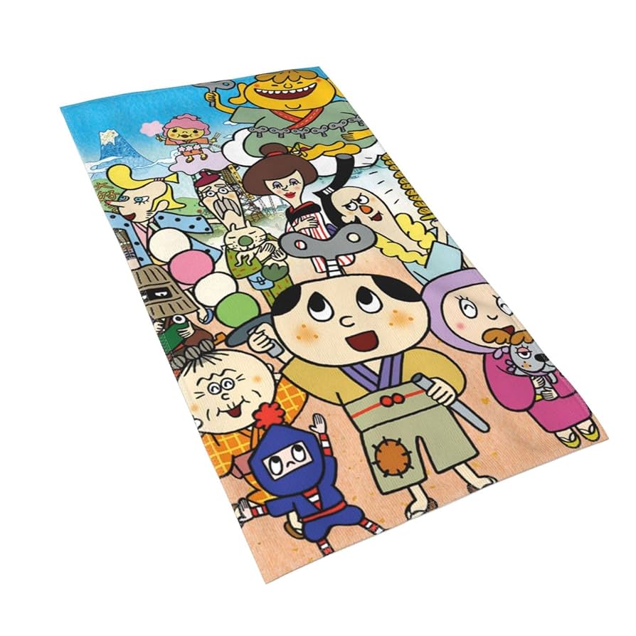Amazon.co.jp: 人気ぜんまいざむらい フェイスタオル ビーチ